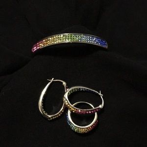 Bracelet, Earrings and Ring